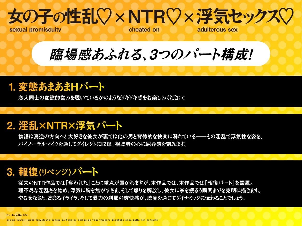 ノーチンポ・ノーライフ！！ -俺の可愛い体臭ツヨツヨ彼女が、他のチンポでヨガりまくるドスケベ女だった件について- - サンプル画像 5
