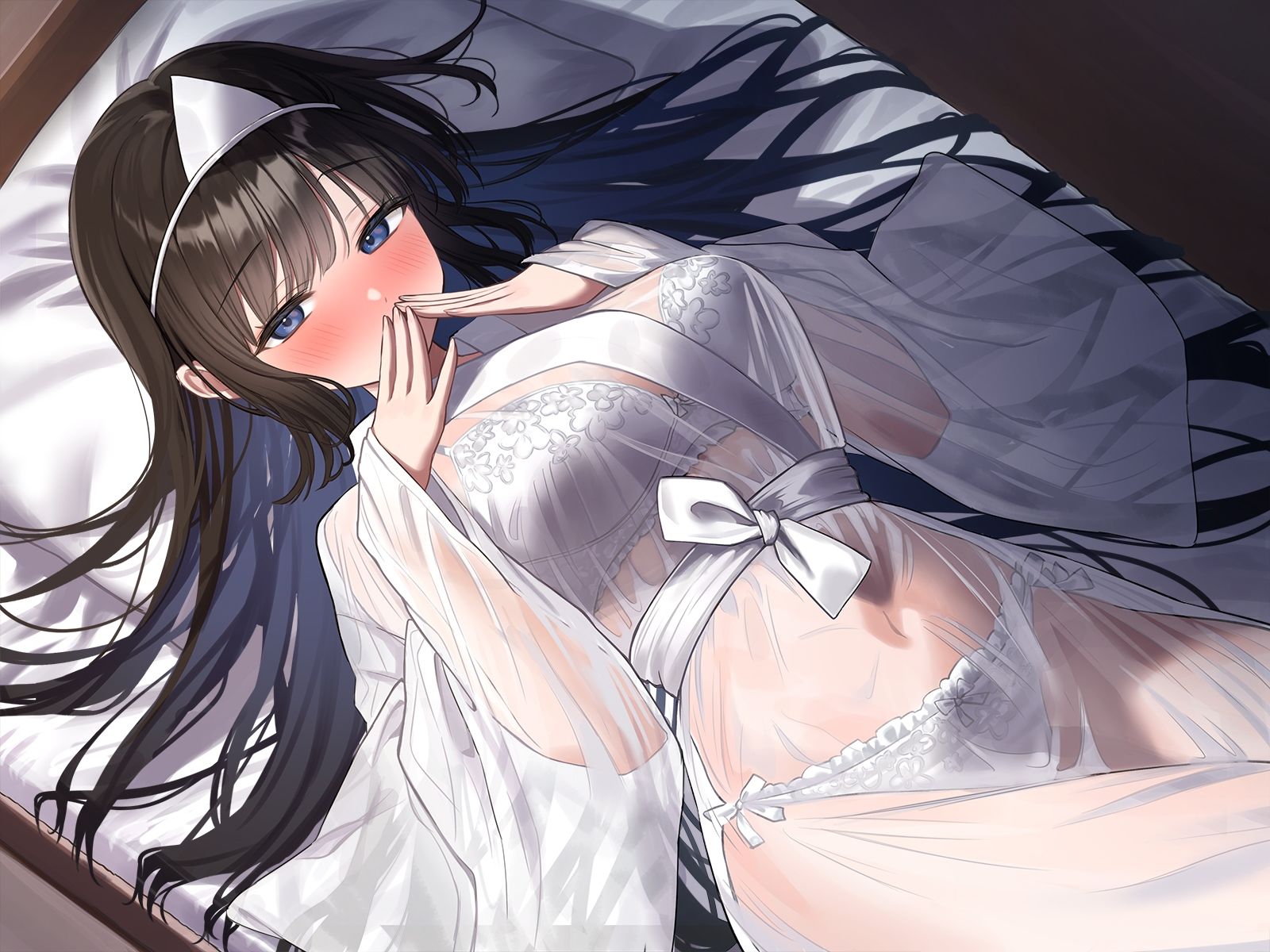 【記憶喪失？】天然で初心な幽霊ちゃんの告白「私の事…抱いてくれませんか…？」 - サンプル画像 4