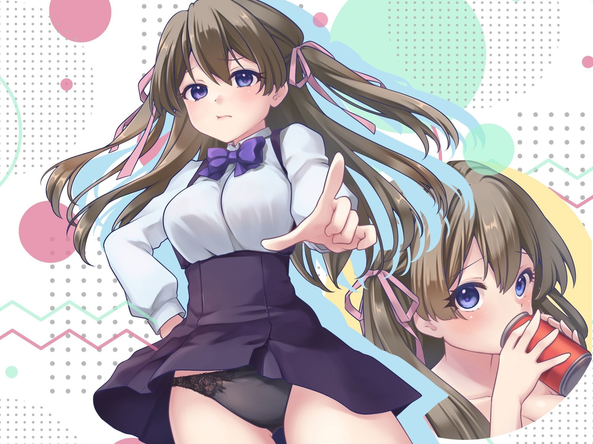 勝気で女優な幼馴染のげっぷ式恋愛成就〜私のげっぷを聞きなさいっ！げぇえっぷ！〜 - サンプル画像 1