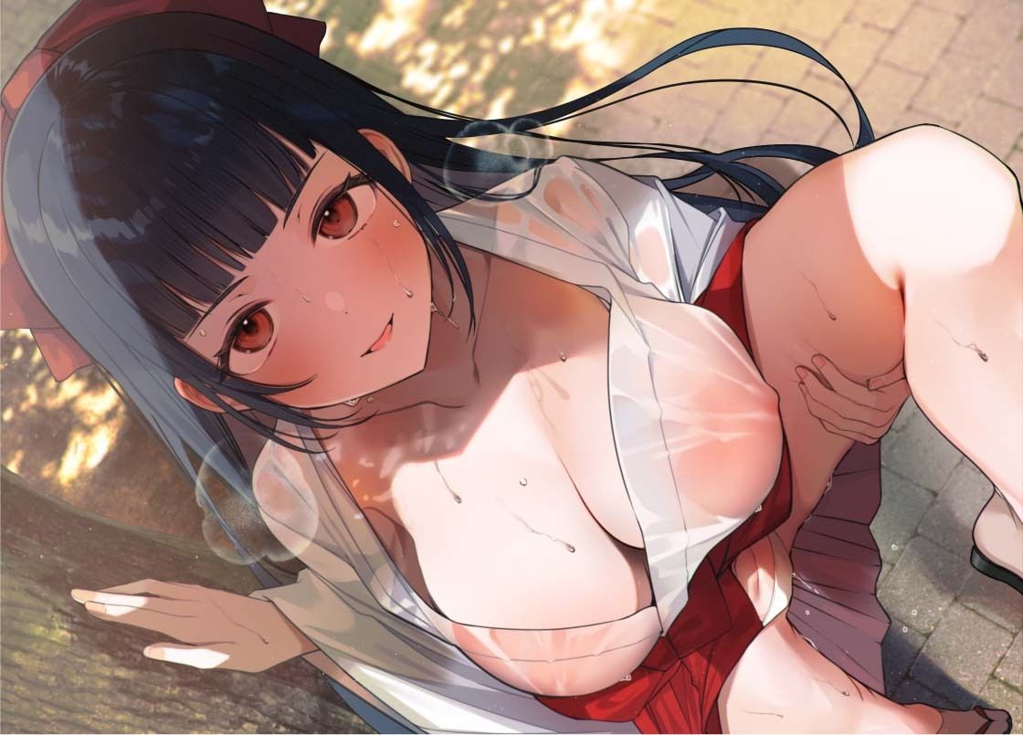 巫女ハメ密着汗だく夏交尾【フォーリーサウンド】 - サンプル画像 1