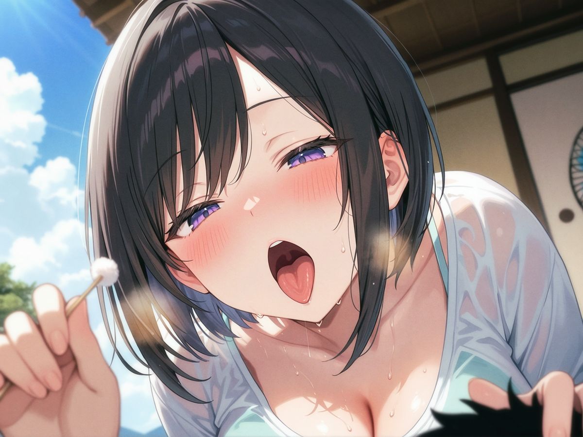 癒しの耳かきのハズが…ゲップオナラ責め - サンプル画像 1