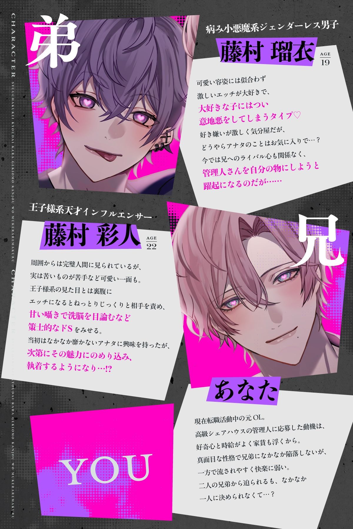 執着系兄弟からもっと激重感情を向けられる監禁調教レ○プ〜君はヤンデレシェアハウスの管理人さん2〜 - サンプル画像 1