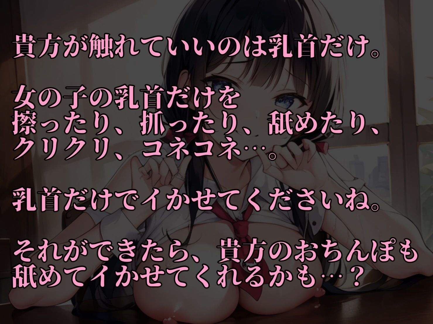 【100円作品！フェラ有】乳首いじり【乳首フェチ向け！】 - サンプル画像 1