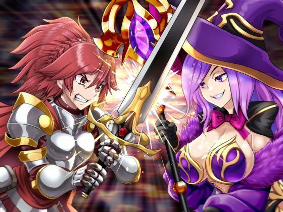 【リョナ】騎士ユリスと魔術師ミネルバの決闘 終わりなき闘いの果てに（CV.紺碧あおい）【バトル / 戦闘 / ダメージボイス】 - サンプル画像 4