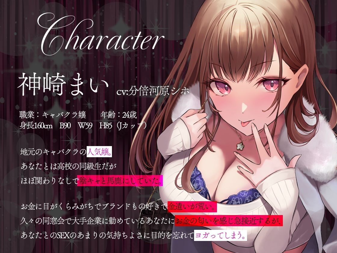 金目当てで寄ってきた上から目線キャバ嬢を分からせセックスして媚び媚び女にする話 - サンプル画像 3