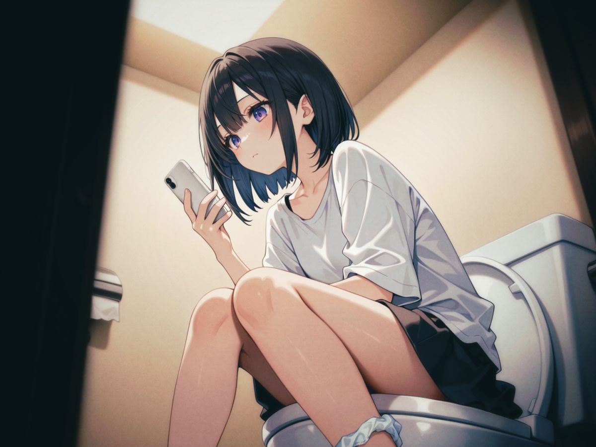 【実録】女性宅トイレ盗聴記録〜知られざる排泄音のすべて〜 - サンプル画像 1
