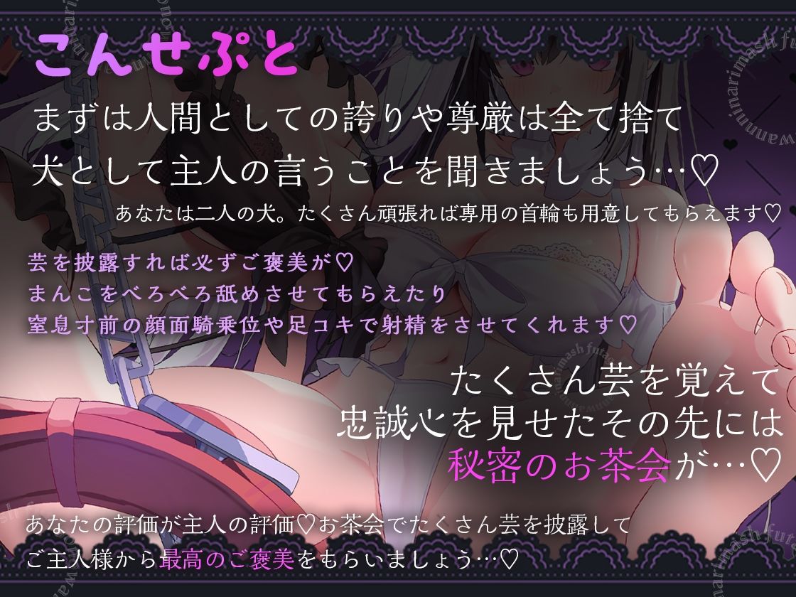 双子のわんわんになりました【どM向け/アナル開発有/お散歩有】 - サンプル画像 4