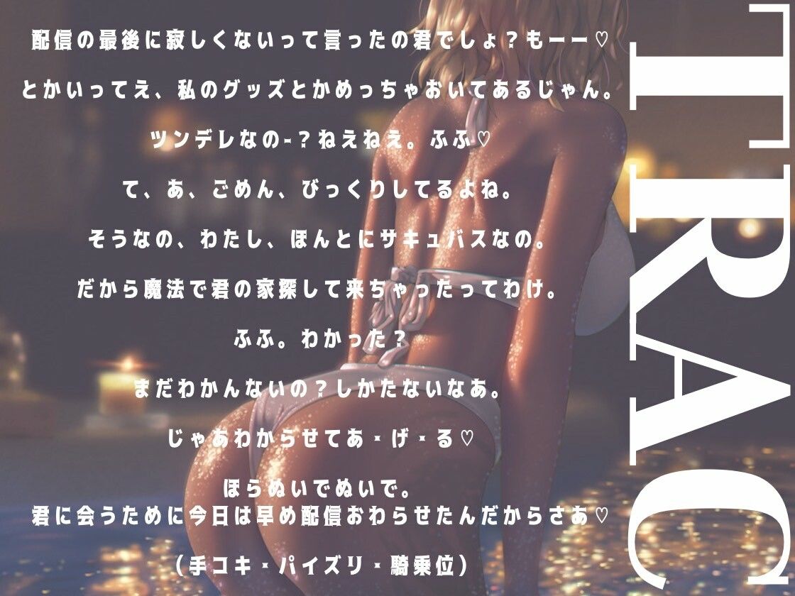 推しのサキュバスVTuberがガチのサキュバスだった話 - サンプル画像 2