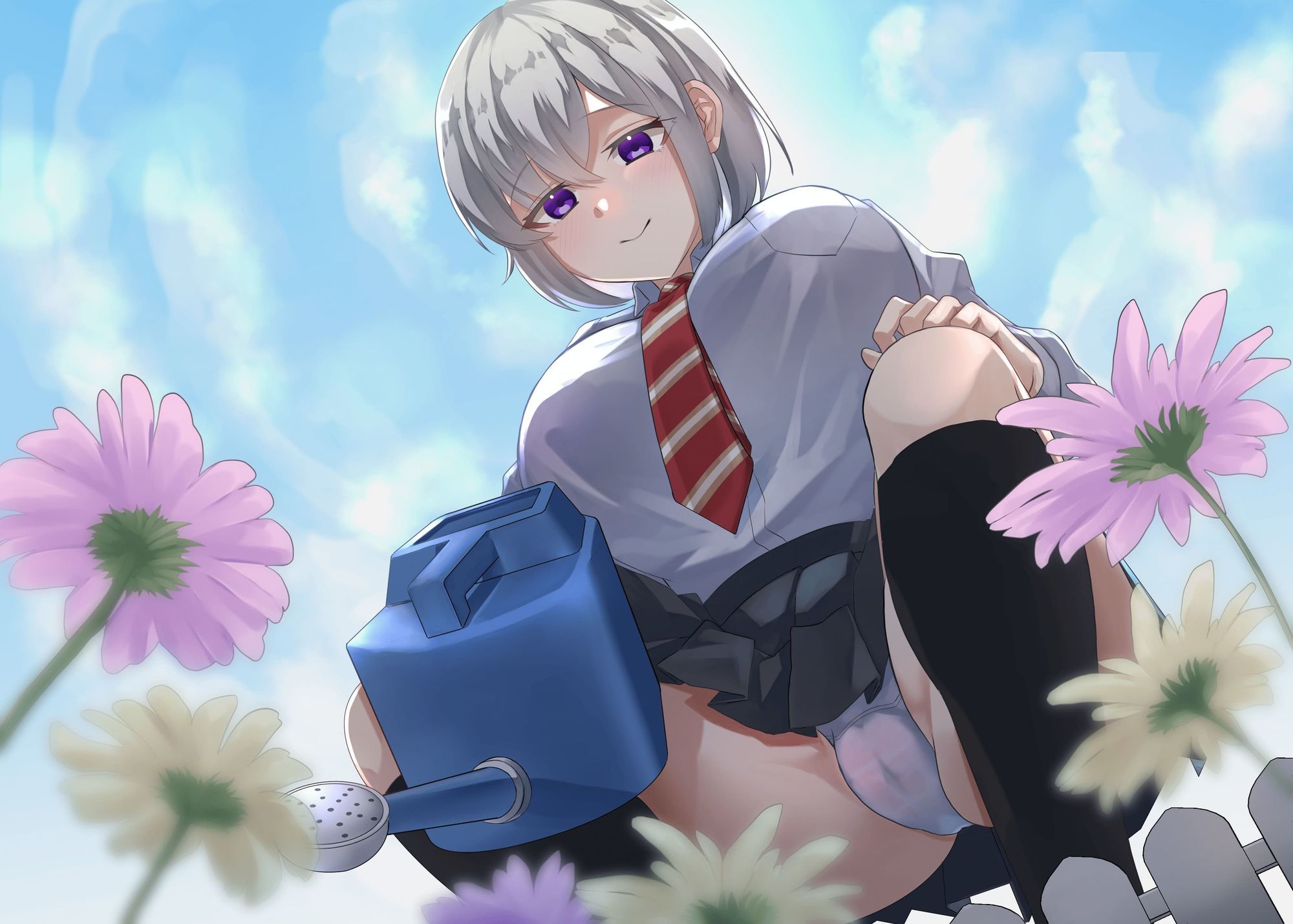 【期間限定90％オフ？】ポンコツクールな園芸部JKの身体に教える綺麗な花の咲かせ方？ 〜【種蒔き】前の土弄りが肝心なんです？ 〜 - サンプル画像 2