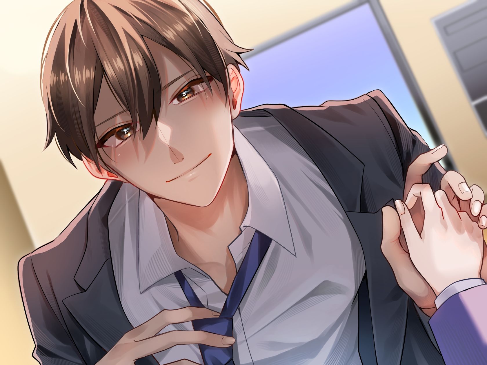 ネカフェで公開イチャハメ〜彼女のかわいさを自慢したいし独占もしたい困った彼氏くん〜 - サンプル画像 1