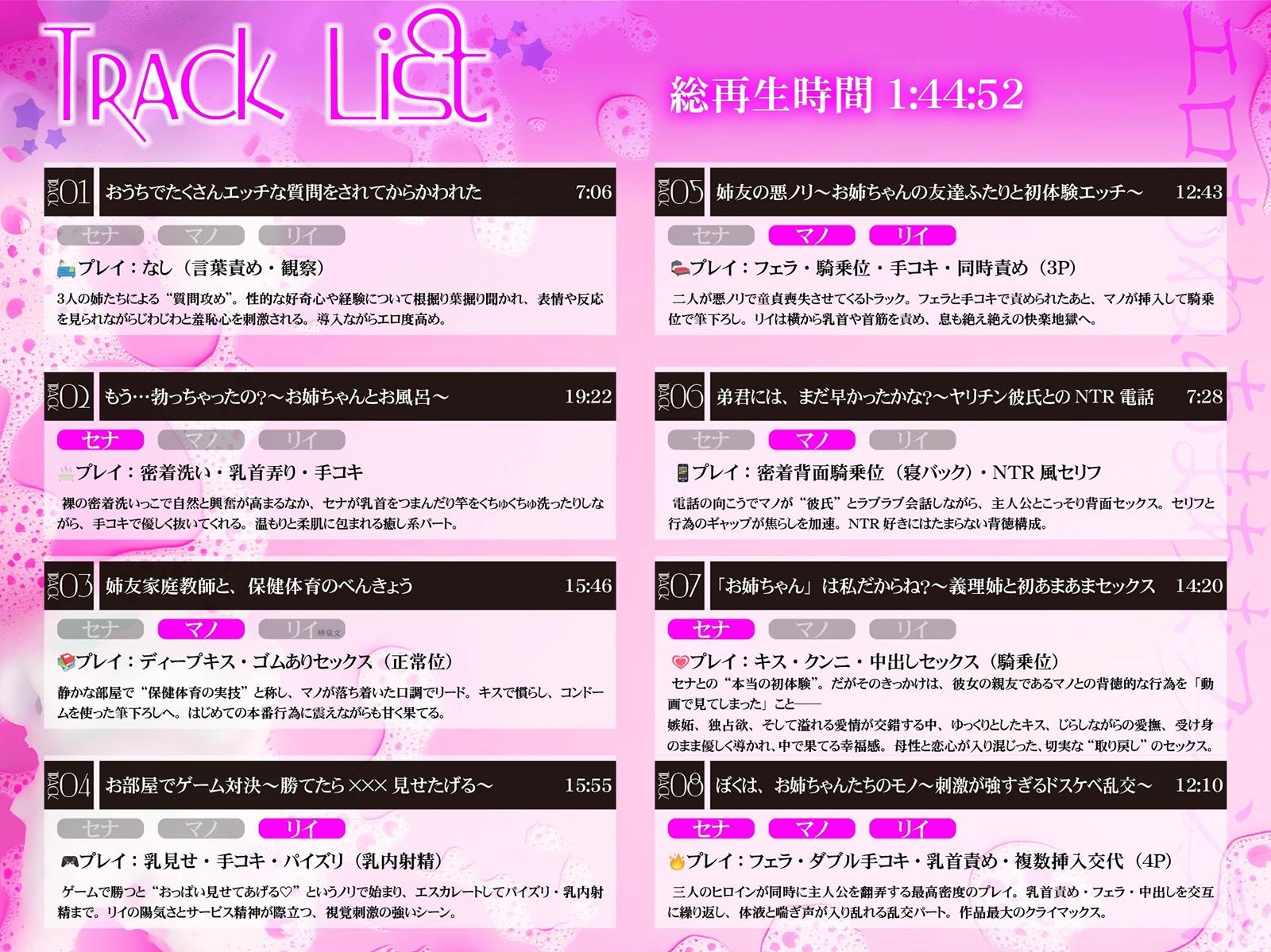 【おねしょた】エロあねあまあまフレンズ〜超爆乳むちむちお姉ちゃんズに搾られまくる特濃♪トリプルえっちライフ〜 - サンプル画像 8