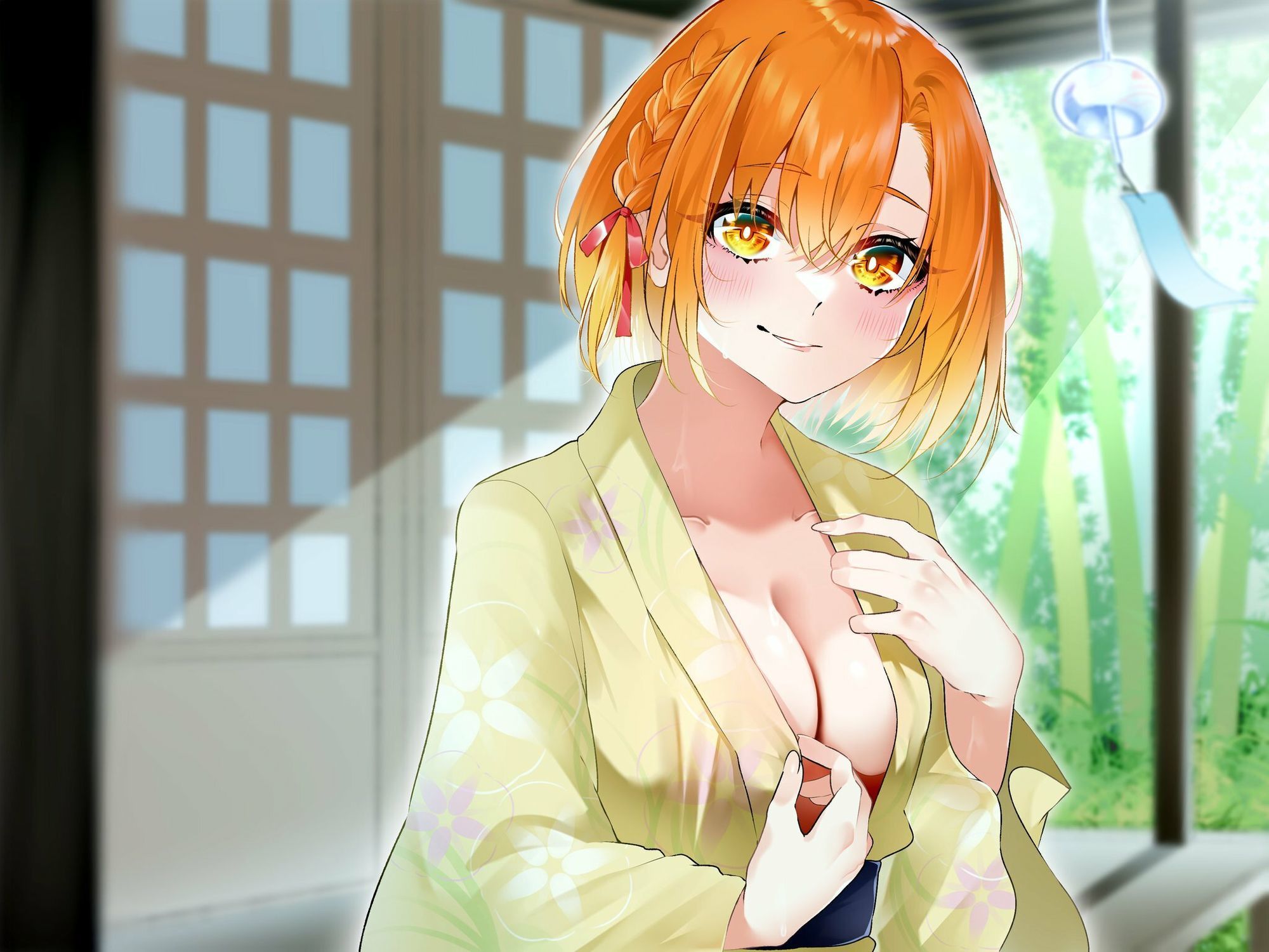 癒し処、夏風亭へようこそ ！涼風に包まれて、おっとりお姉さんとひとやすみ〜 CV:伊ヶ崎綾香 - サンプル画像 1