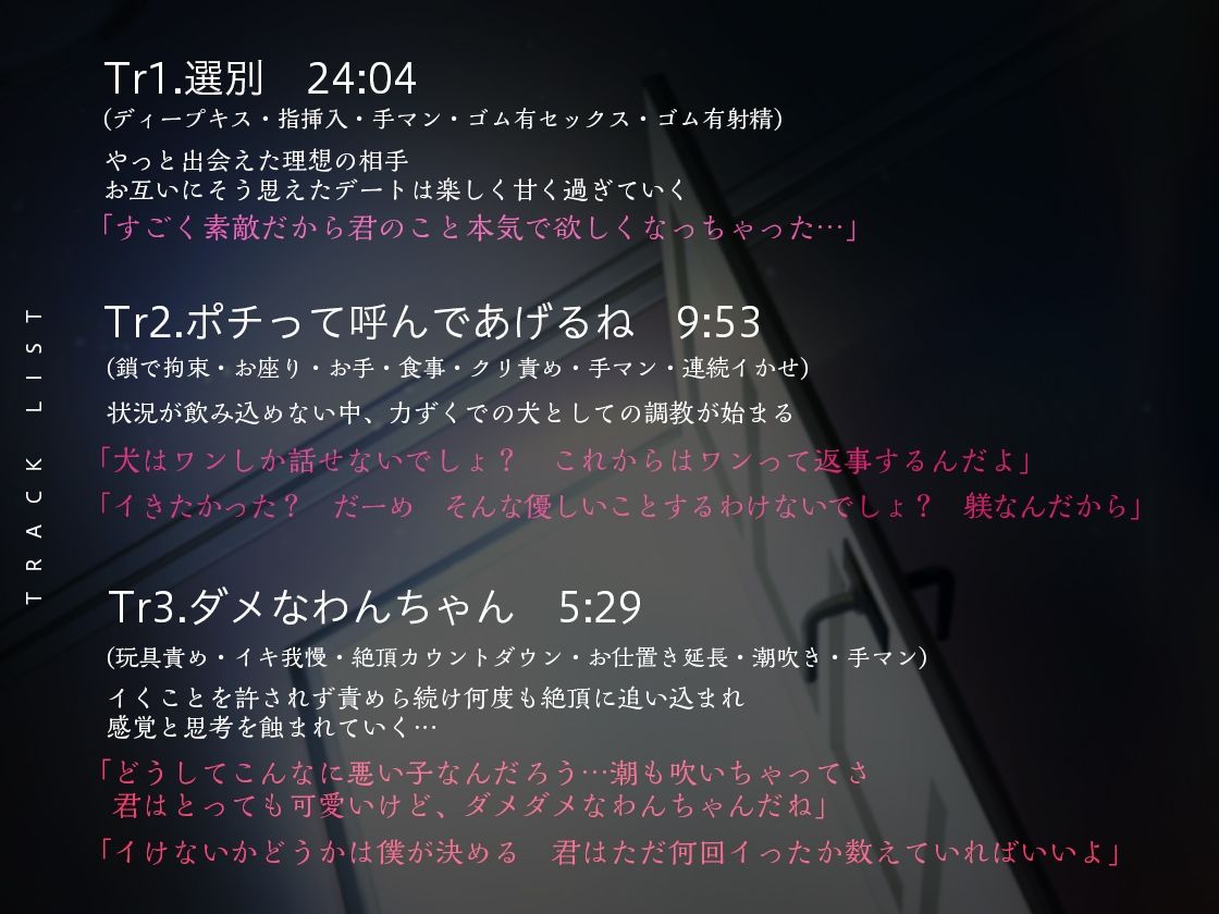 【ポチ呼び】君を飼う日〜可愛く鳴けたらご褒美あげる〜【選べるエンディング】 - サンプル画像 5