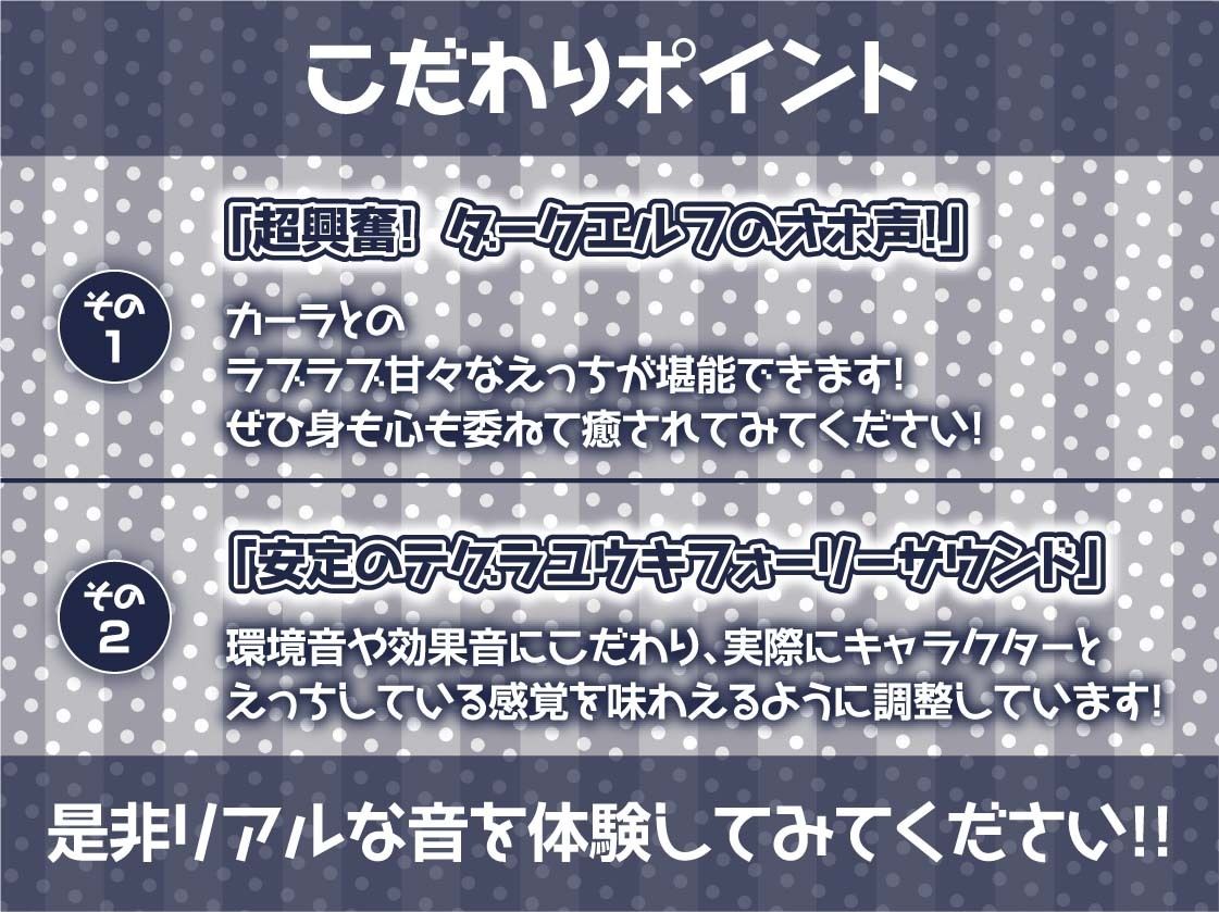 【オホ声】ビッチなダークエルフとオホ声生交尾 - サンプル画像 7