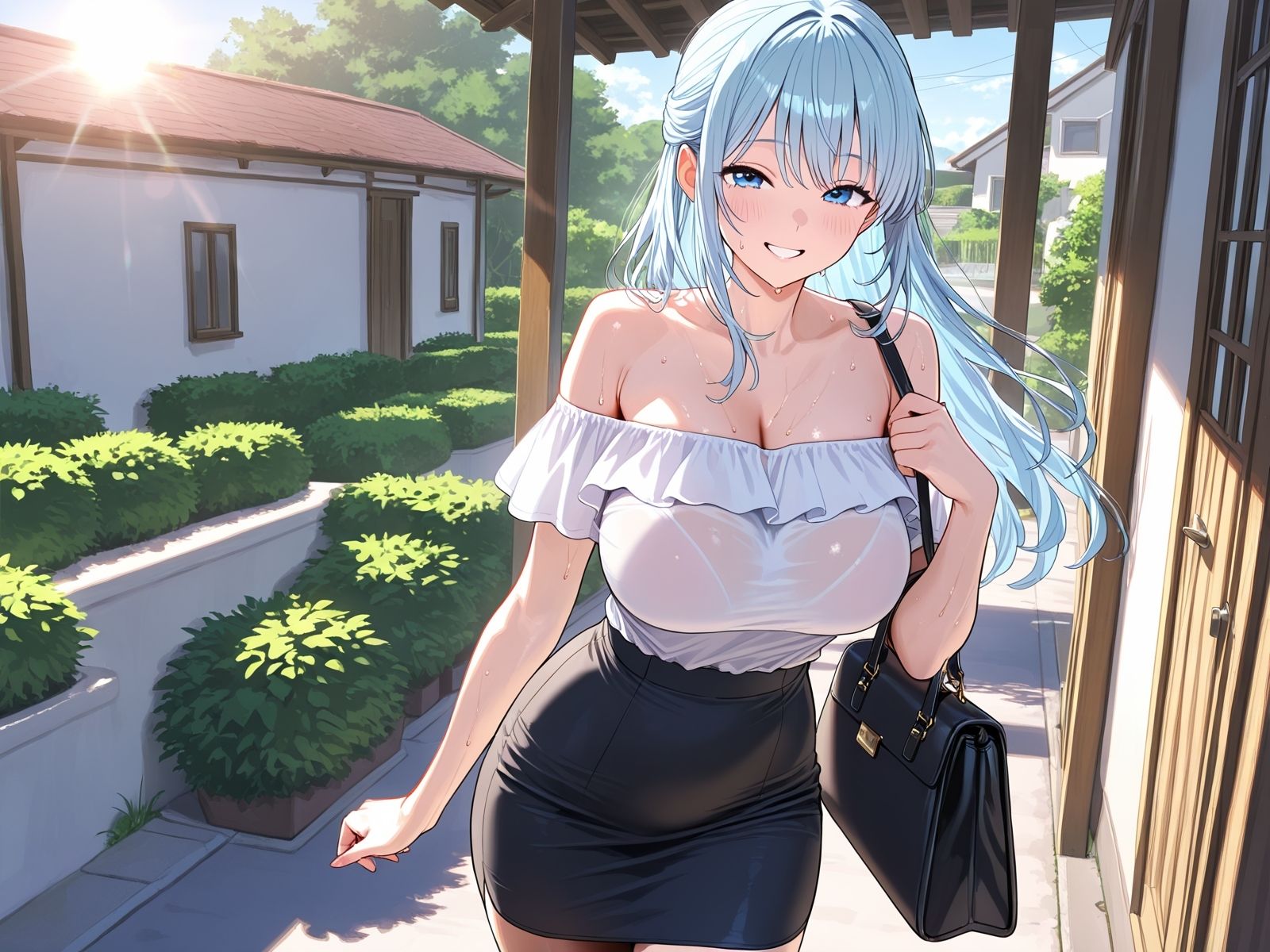 【オナニー実演】〜羞恥の人妻〜あなた、ごめんなさい・・・私、あなたの知らない男の人に中出しされて悦んでる・・・「中出し」「フェラ」「おしっこ」「ねっとりキス」 - サンプル画像 1