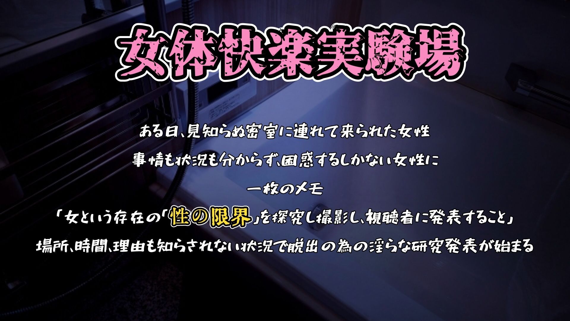 『女体快楽実験場』 被験体No，009「もぶA」Stage，1前編 - サンプル画像 1