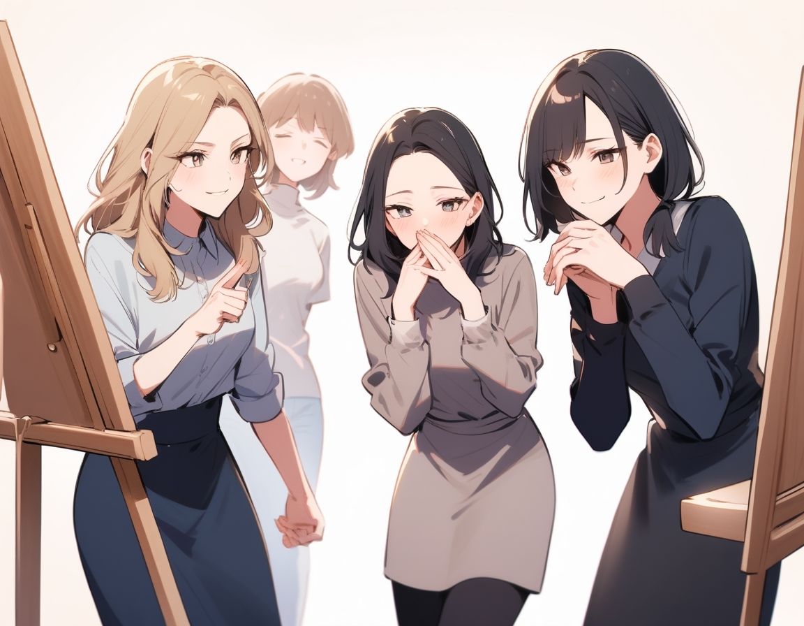 M男向けCFNMボイス  有栖川ありさのCFNM体験談  男性ヌードモデル編  【第3話】  恥ずかしい短小包茎を描かれちゃう童貞君。女子大生のお姉さん達の目の前でチンポが勃起してしまい…！ - サンプル画像 7