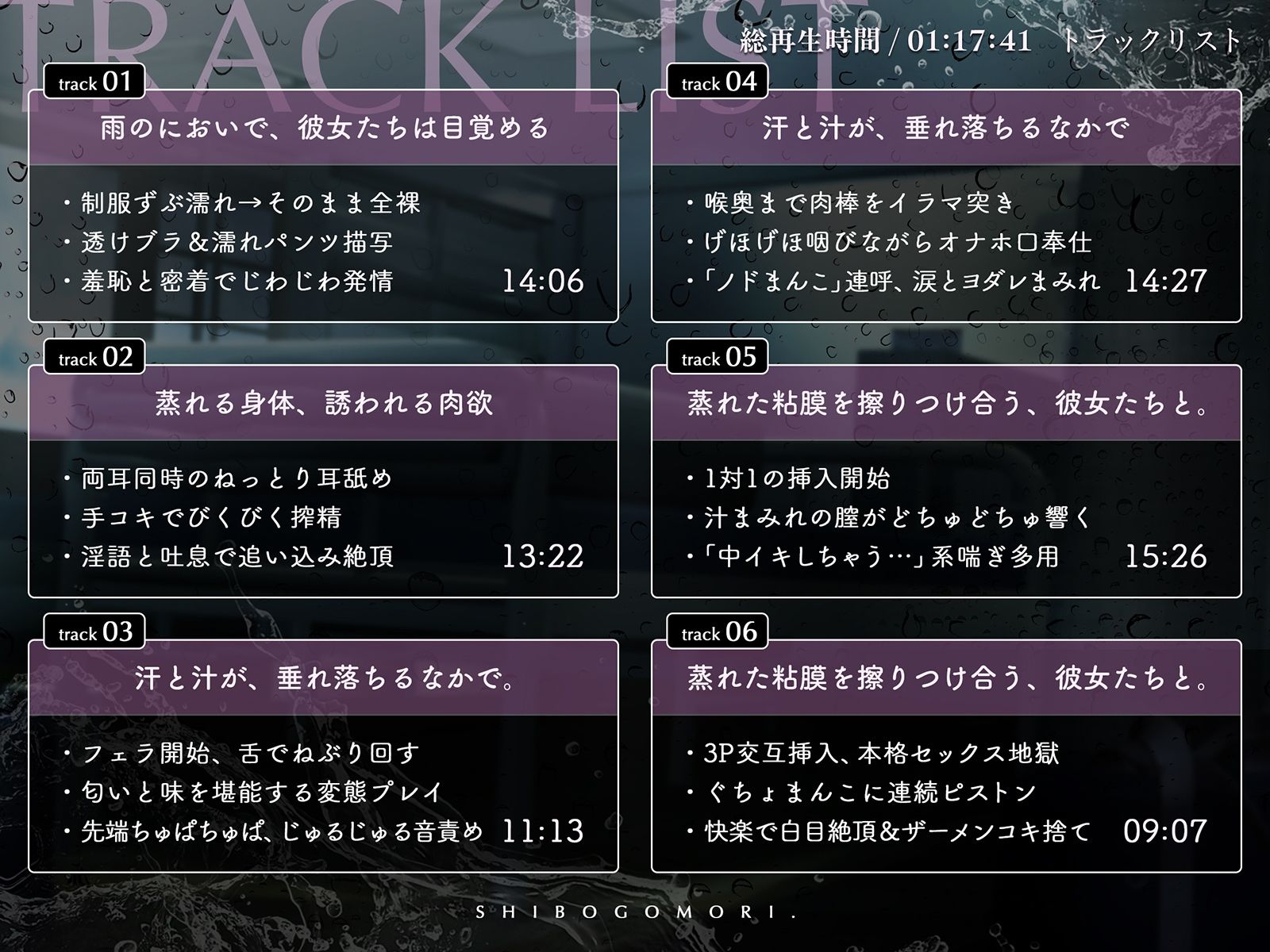 【ダウナー×密室射精】搾籠。〜びしょ濡れ女子と交わった密室は、精液だけが出口だった〜 【処女×中出し×静寂】 - サンプル画像 7