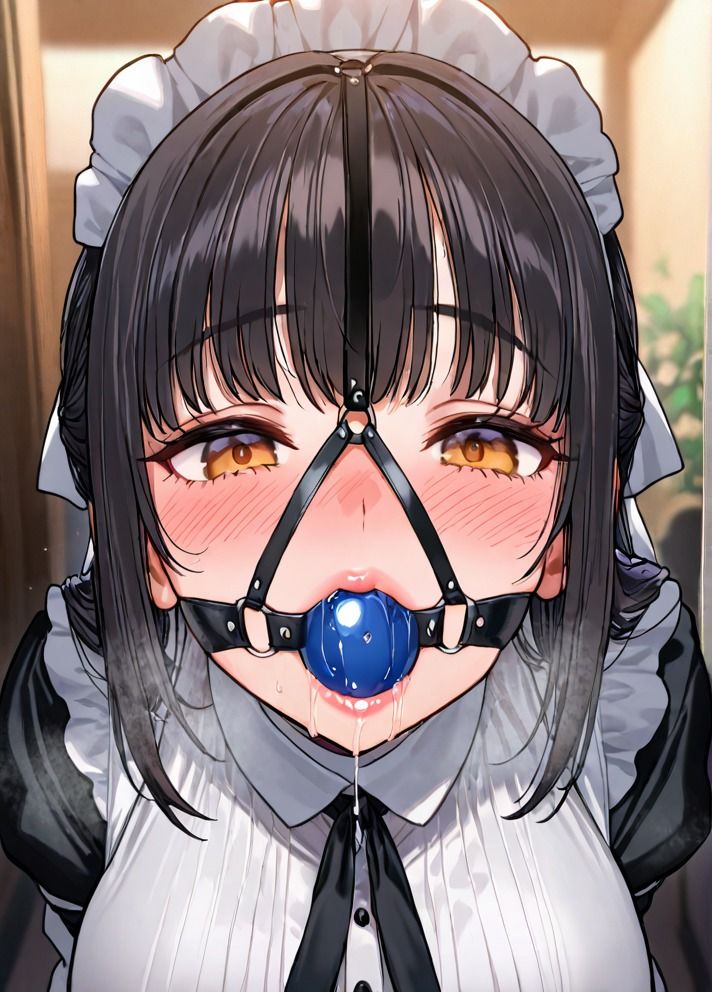 お嬢様に厳重緊縛されてしまうメイドさん〜屈辱の猿轡ボイス〜 - サンプル画像 1