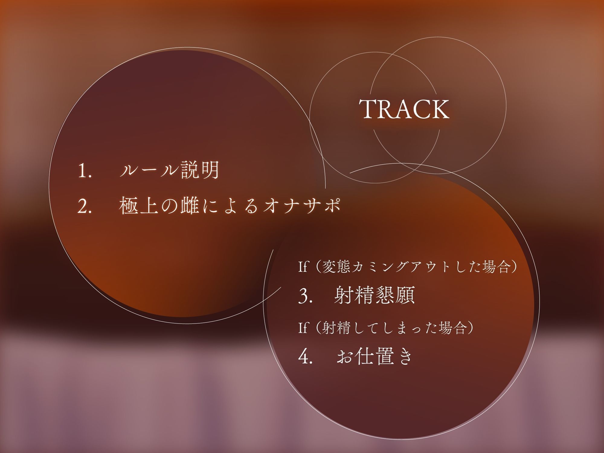 ［密着］ごめんなさいで出しましょうか（はーと）名前も知らないお姉さん達の惨めな射精我慢オナニーサポート - サンプル画像 2