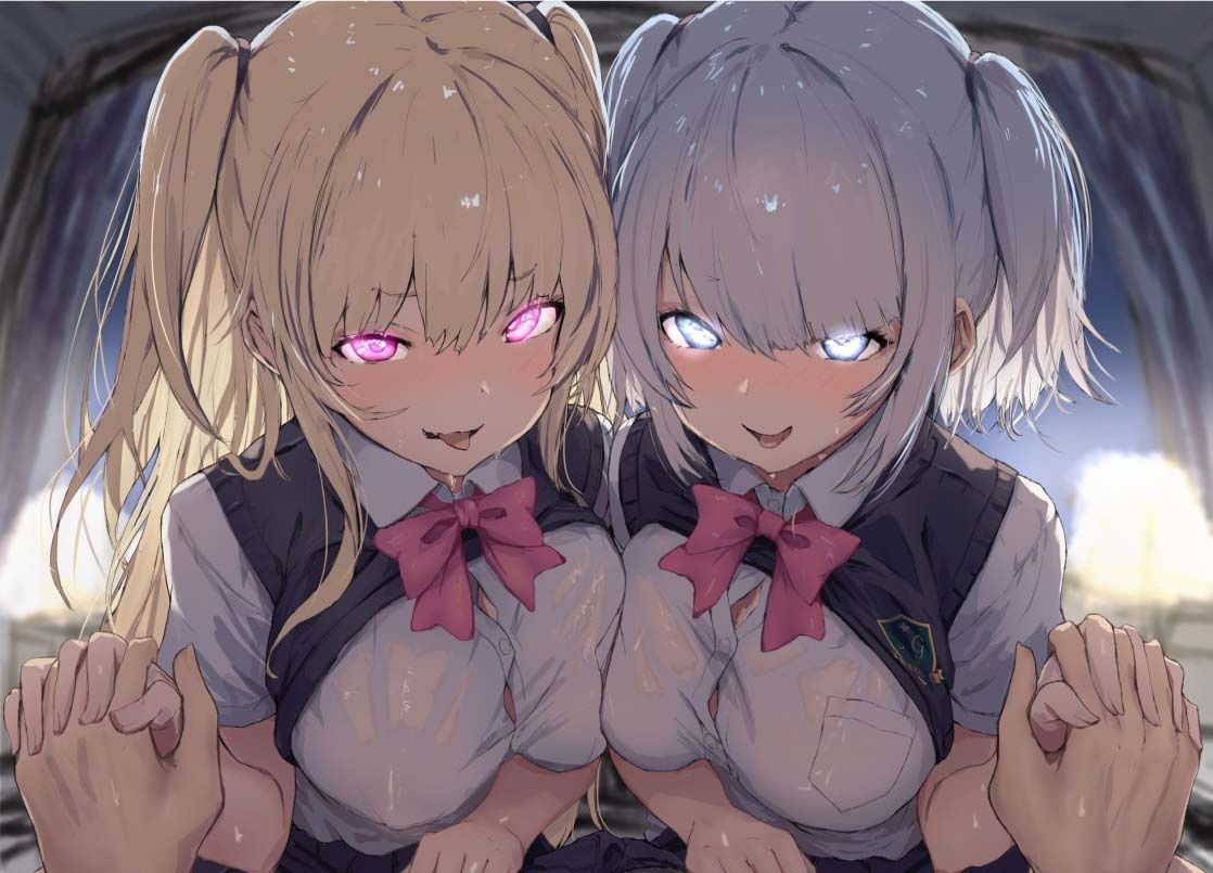 【W裏オプ】JKWリフレ〜ギャル2人と優しさと意地悪ありのとろとろ裏オプ射精三昧〜 - サンプル画像 1