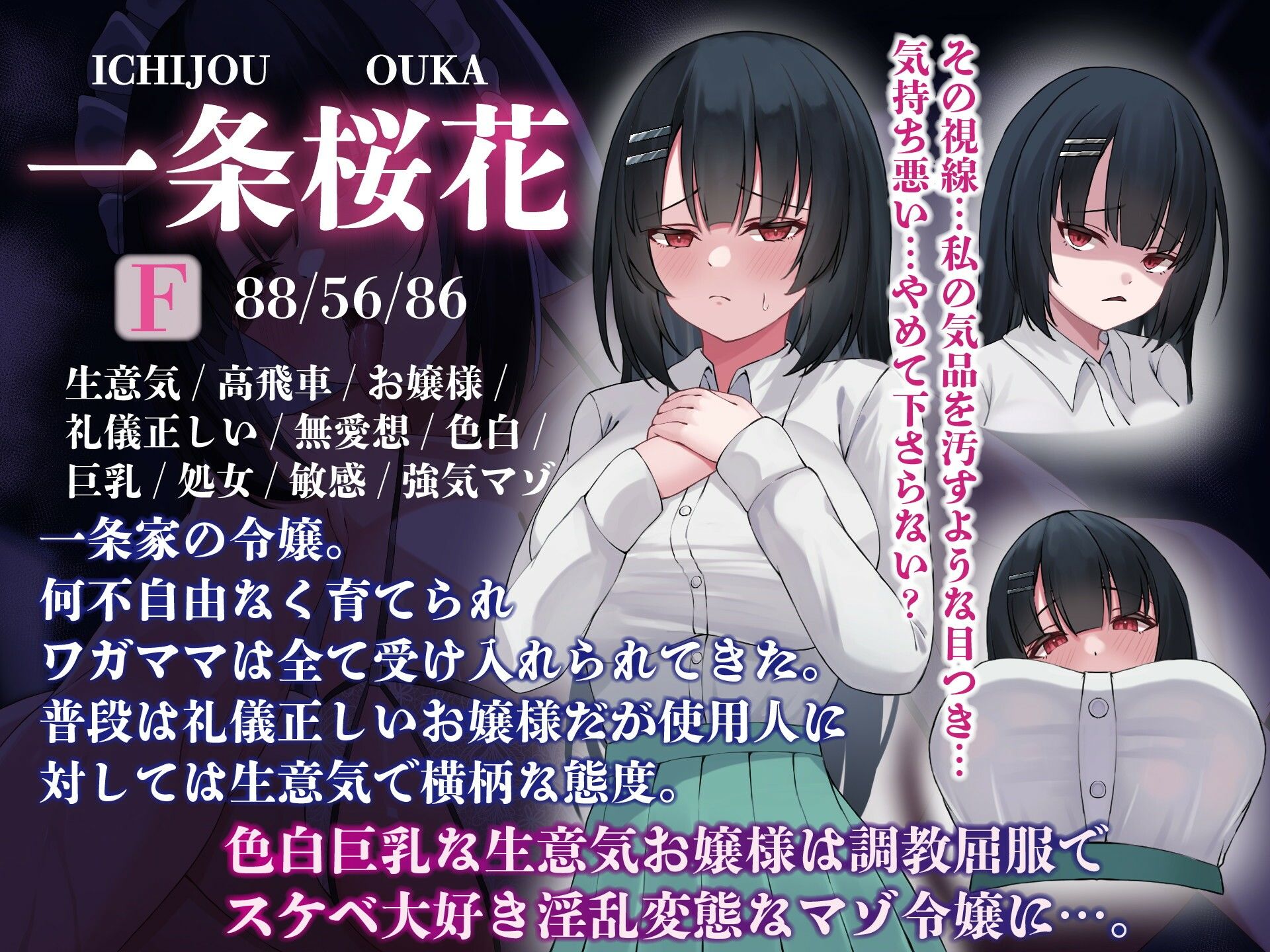 【屈服/調教/下品ダンス】一条家の掟〜気の強い生意気令嬢調教教育快楽堕ち〜 - サンプル画像 2