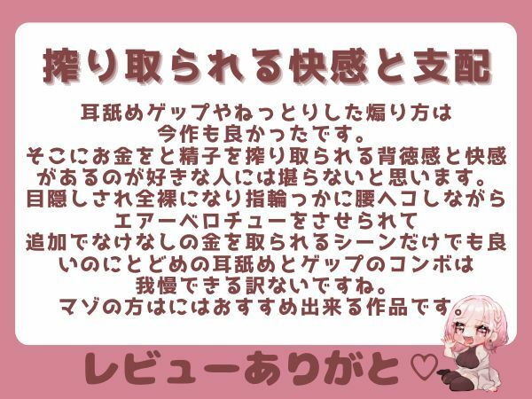 【ゲップ×NTR×貢ぎマゾ】わるぅい人妻の汚い生ゲップでオナサポ♪ちんぽの前に…金 出せ - サンプル画像 9