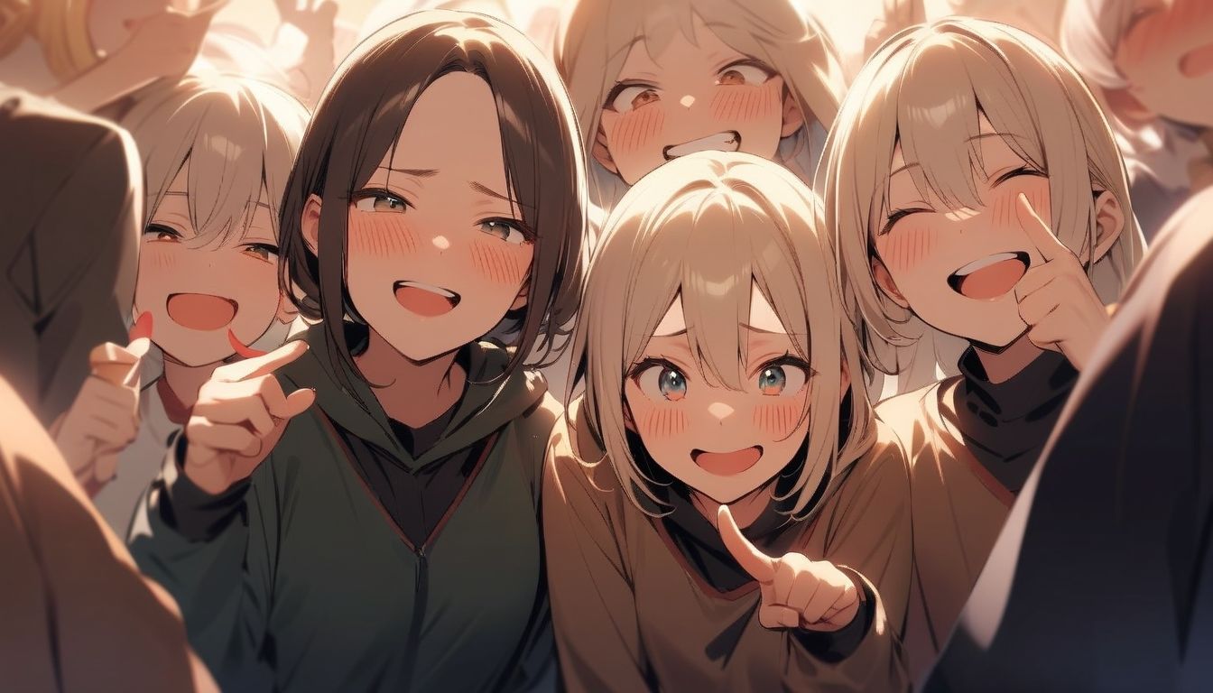 M男向けCFNMボイス？おちんちん見〜ちゃった〜！水無瀬葵の短小包茎を笑った体験談 【第3話】先輩女子たちの目の前で全裸でオナニーするように命令されて… - サンプル画像 3