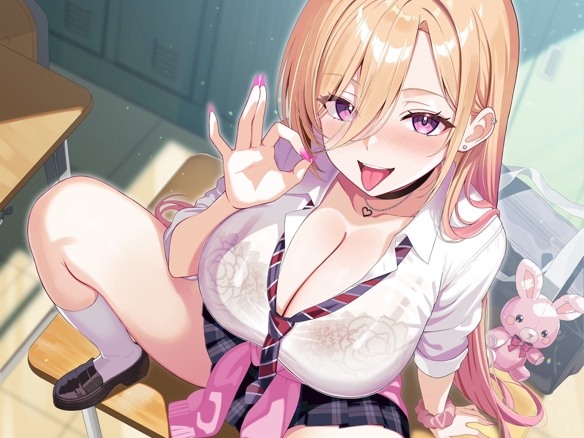 【舐めプレイのみ】学年一シコいギャルとフェラまで限定の関係【爆音×吐息】  〜あたしのお口で気持ちよくしてあげるから好きなだけ射精して〜 - サンプル画像 7