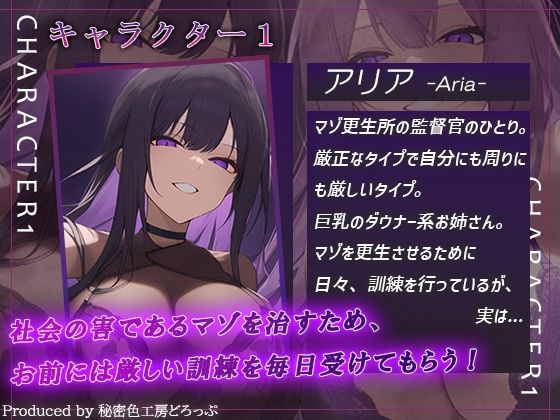 【ドM向け/ガチ怒鳴注意】マゾ更生所 W看守によるマゾ更生訓練でマゾ治療【KU100/オナサポ】 - サンプル画像 3