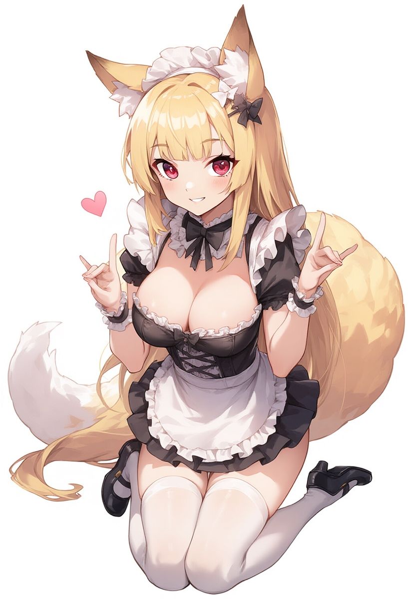 俺の事が好きすぎる〇リ狐耳メイドは親父の性処理係だったが俺の担当に！…凄いフェラテクに堕とされあまラブハメまくり - サンプル画像 5