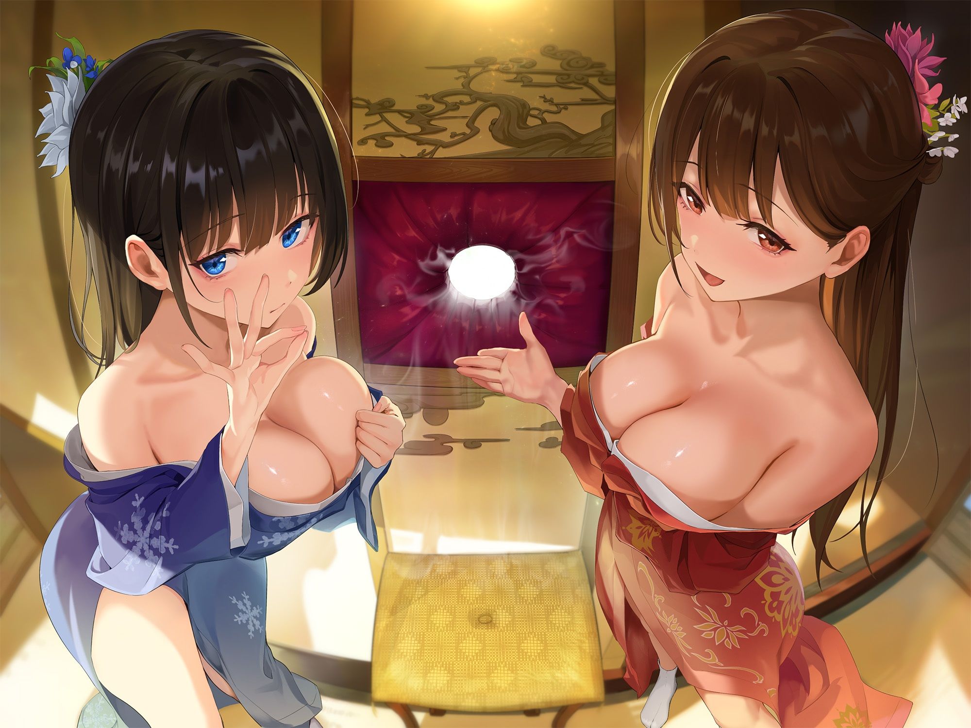 【全編ぐっぽり極深耳奥舐め】壁穴耳舐め専門「耳犯し亭」へようこそ〜耳奥舐めに特化したドスケベ耳舐め嬢×2による極上耳奥舐め性感サービス〜 - サンプル画像 4