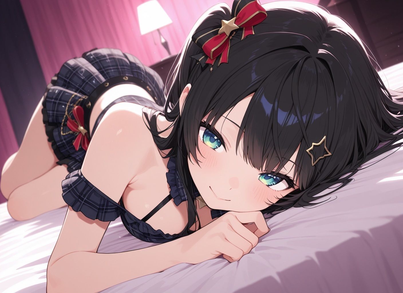 【クールJK凛の甘々騎乗位ご奉仕（はーと）】清楚なアイドルに支配される禁断の快楽（はーと） - サンプル画像 1