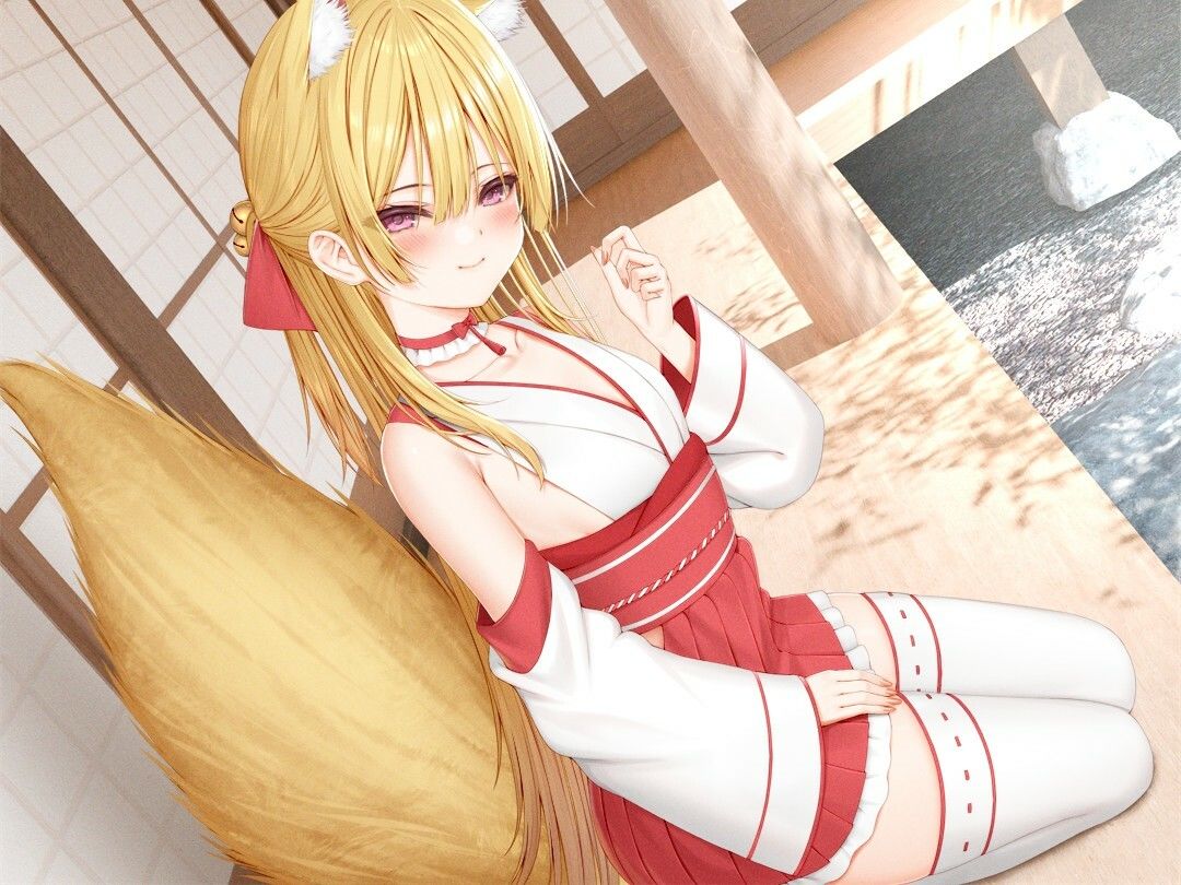 【1時間50分】のじゃ〇リ妖狐は大好きなアナタと子孫繁栄したい〜寂しがり屋の狐と変わり者の青年の恋物語〜【バイノーラル/癒し/けもみみ】 - サンプル画像 4