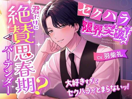 【セクハラ限界突破！】君だけに絶賛思春期？バーテンダー〜大好きすぎてセクハラがとまらないッ！〜