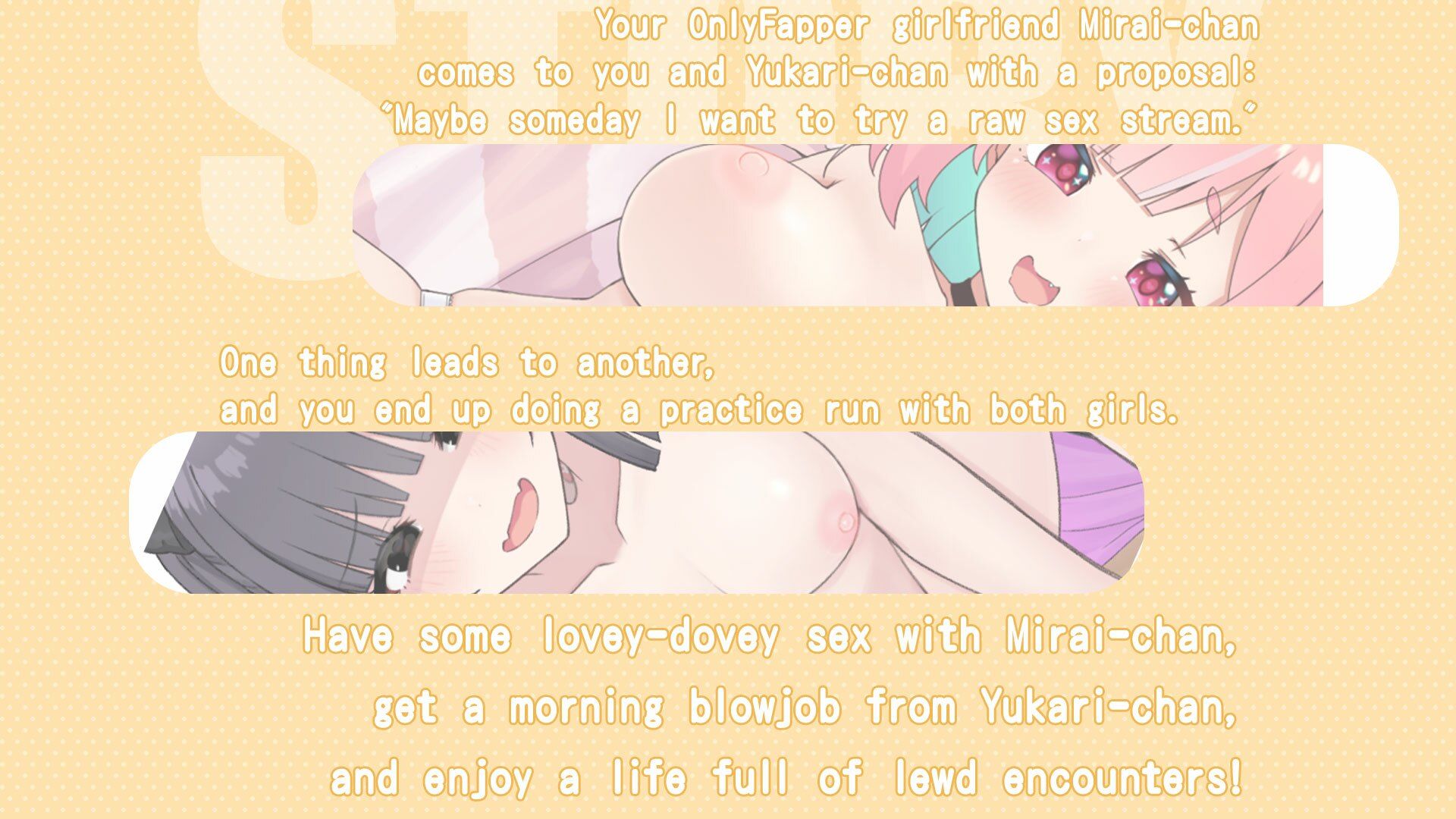 No-good Streamer Mirai-chan ASMR！ My First Raw Sex Stream［en Ver.］ - サンプル画像 3