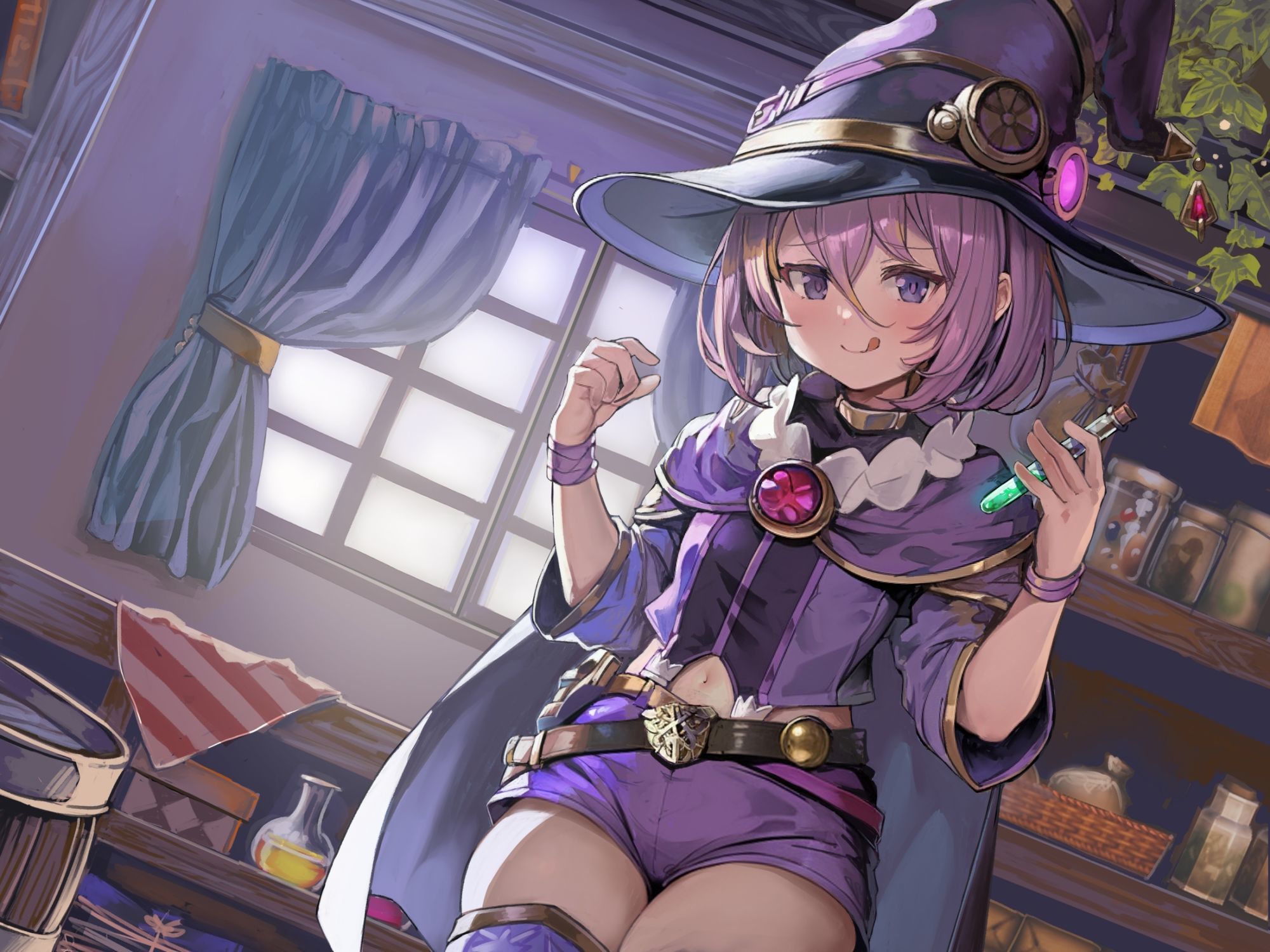 【ずう〜っと100円】ポーション屋さんからヤバめの薬の実験に付き合わされた結果そのまま発情エッチした話 - サンプル画像 2