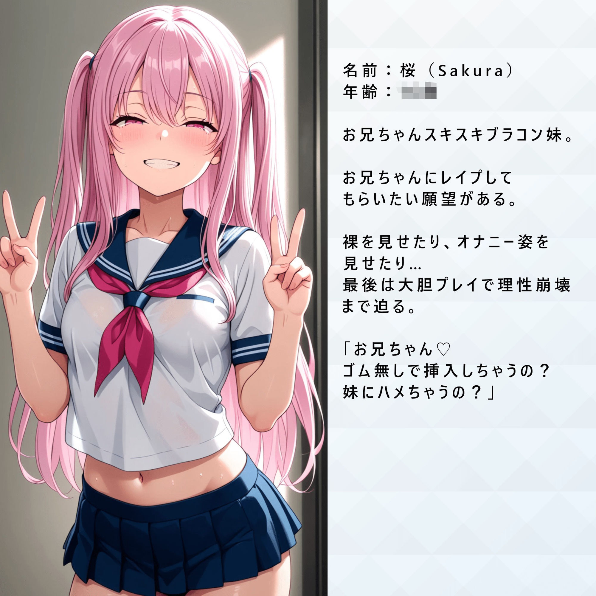 妹コレクション【JK編】 - サンプル画像 4