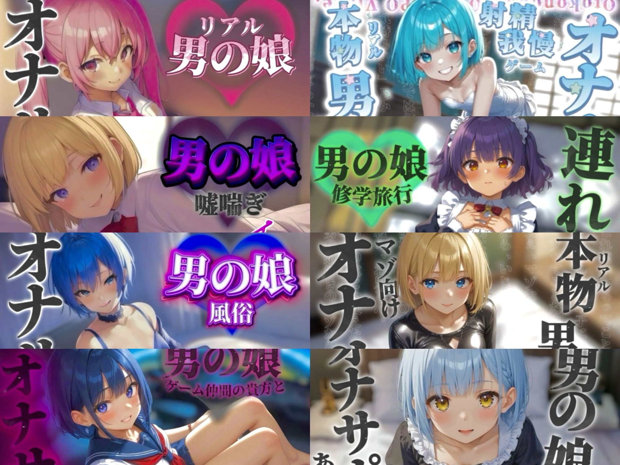 【祝！謹賀新年セール！】『男の娘堕ちしよっ？』2025年公開全28作品セット！！！ - サンプル画像 2