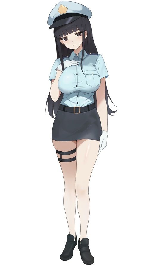 万バズ！催〇アプリで脈なし事務的婦警さんと濃厚取り調べエッチ - サンプル画像 4