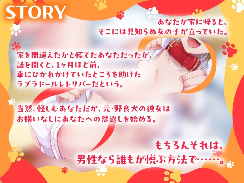 【ケモ耳サークル】貴方のことが大好きな後輩系従順犬耳娘と甘蕩濃厚耳舐めぺろらぶエッチ【CV.白雪ふわり】 - サンプル画像 1