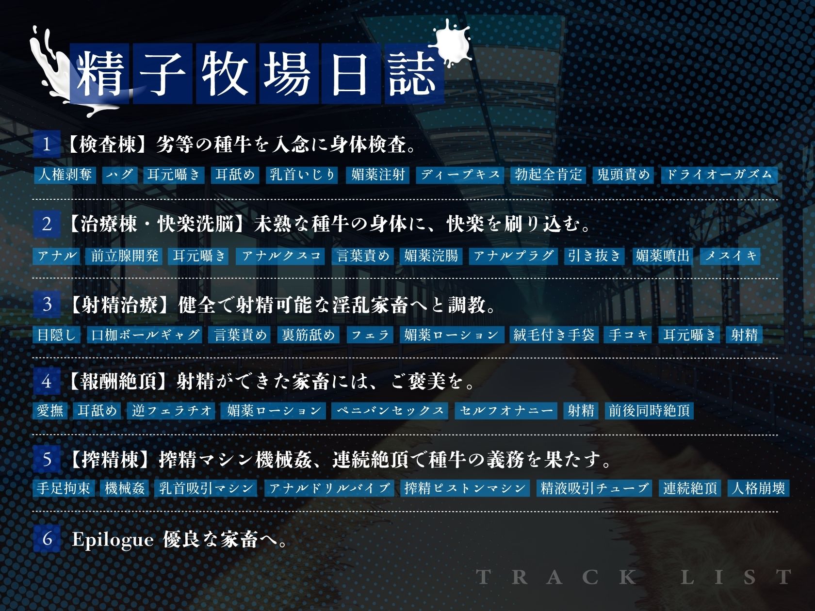 【ドM向け】人権を剥奪されて精子牧場の種牛になる話♪ 〜治療編〜 - サンプル画像 3