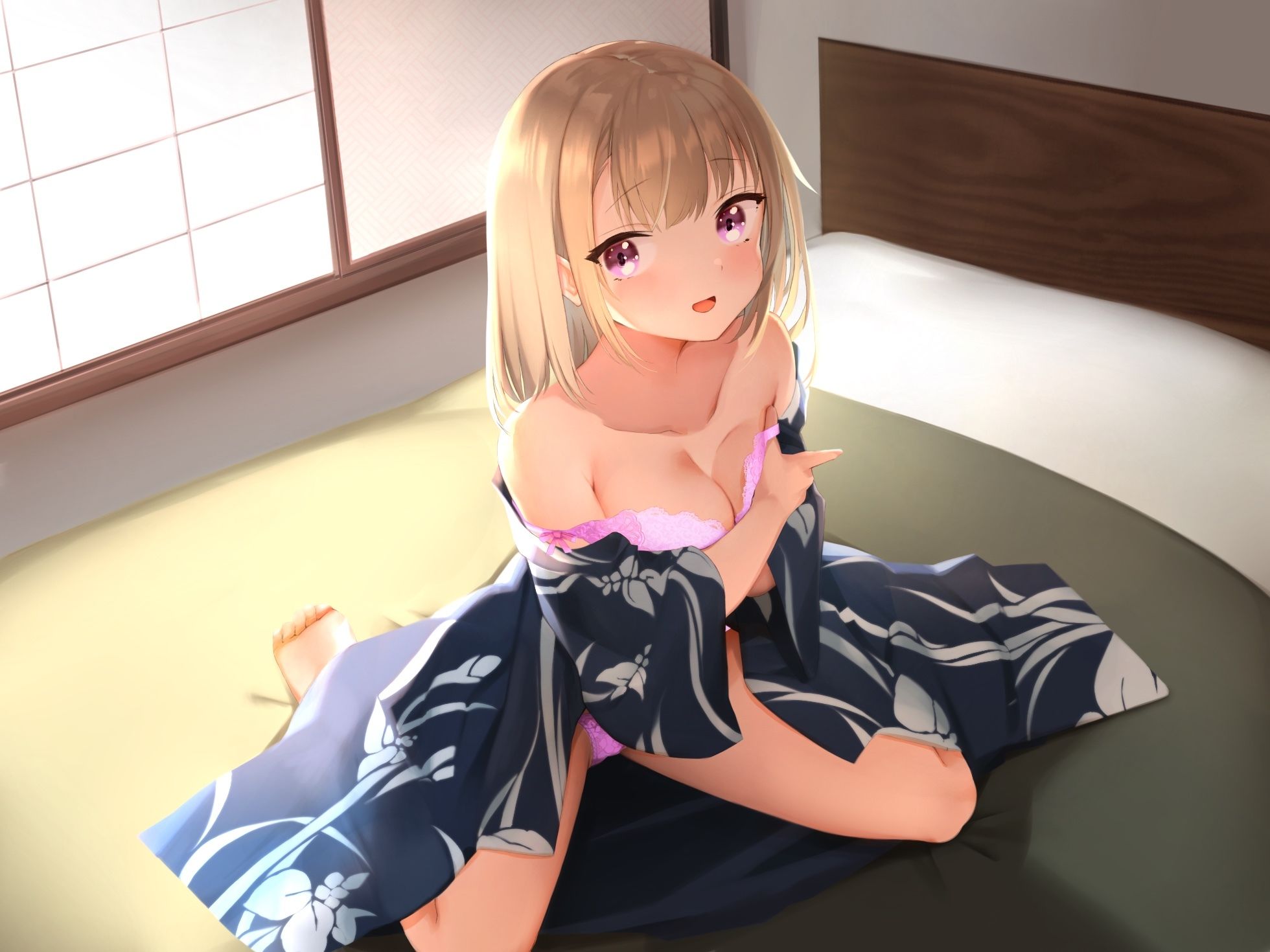 【CV:ありのりあ】浴衣姿がそんなにいいの？【シチュエーションボイス】 - サンプル画像 1