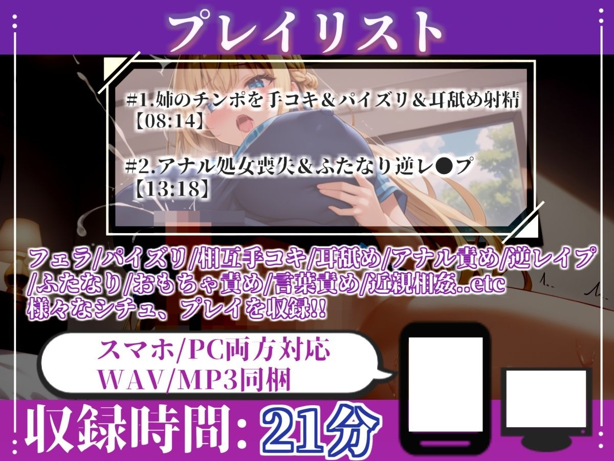 【新作価格】【CG特典あり】姉の命令は絶対服従〜朝起きたら巨大なふたなりち●ぽが生えていたドSな好色姉の性処理係に任命された僕 アナル処女喪失逆レ●プ性活。 - サンプル画像 4