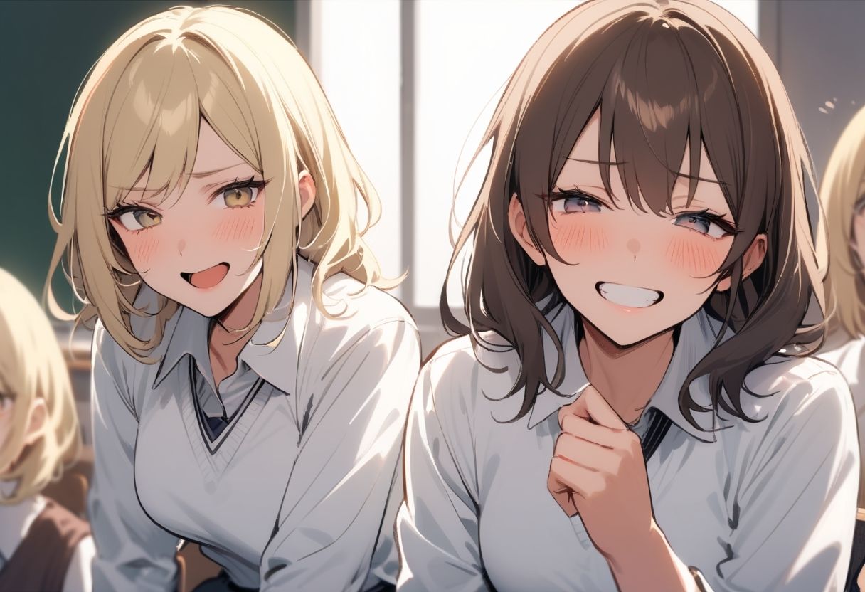 空想学園の性教育授業！おちんちんモデルをさせられちゃった男子！【後編】 いじめっ娘倶楽部のM男向けCFNMボイス - サンプル画像 8