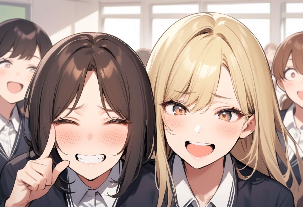 いじめっ娘倶楽部のSPHボイス 空想学園の性教育授業！おちんちんモデルをさせられちゃった男子！女子生徒の視点  【第1話】 - サンプル画像 6