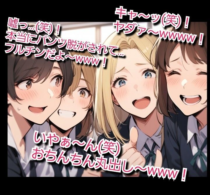 いじめっ娘クラブのSPHボイス 私立空想学園 ヤンキー女子の短小包茎ちんぽいじめ【第1話】 放課後に大勢の女子の前でパンツを脱がされて… - サンプル画像 7