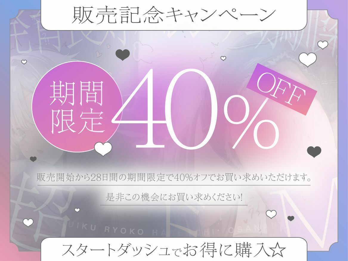 【発売直後40％オフ】発育良好ハレンチ幼馴染は超ドM ご主人様、僕を性奴○に調教して下さい…（はーと）（ドM、オホ声） - サンプル画像 1