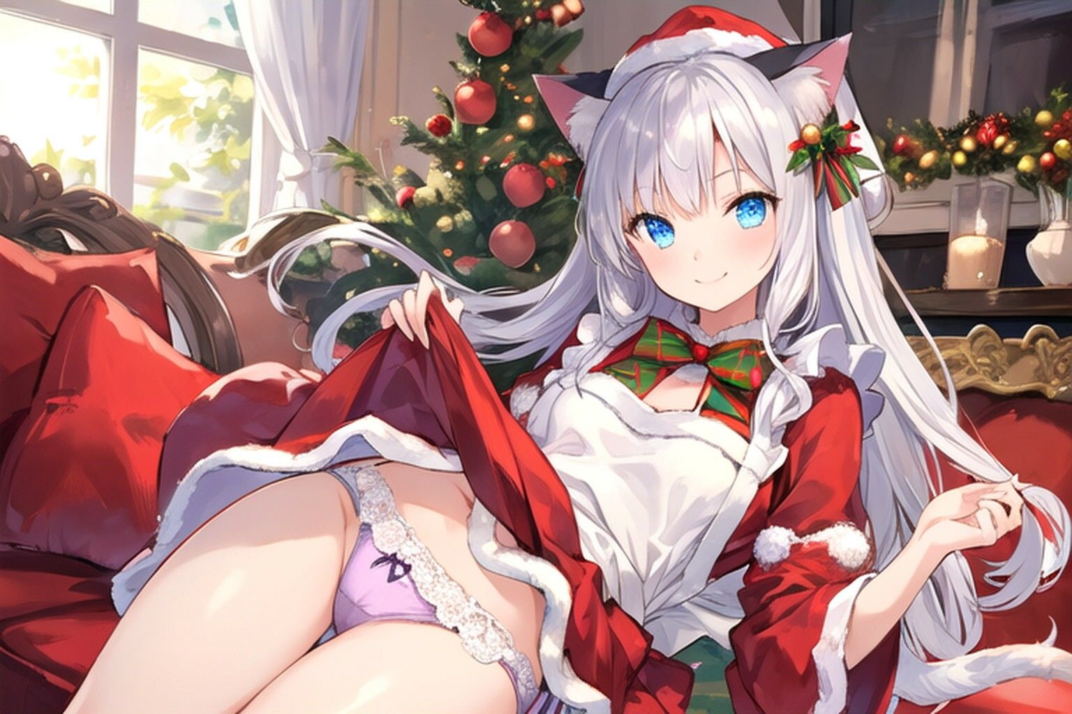 同棲ねこさんとのクリスマスゆきな編2025 - サンプル画像 1