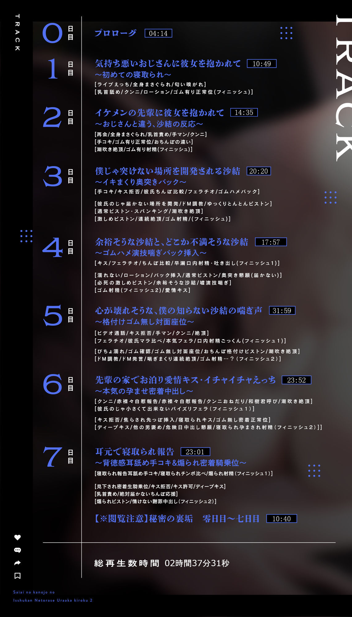 【寝取らせ性癖】最愛の彼女の一週間NTR記録〜あなたが知らない喘ぎ声〜II - サンプル画像 5